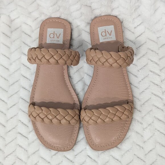 DV by Dolce Vita Size 8.5 New Jocee Double Band Slide Sandals - Picture 2 of 8